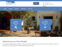 Tablet Screenshot of losarcos.net