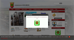 Desktop Screenshot of losarcos.es