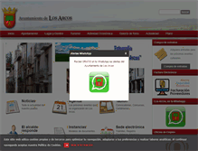 Tablet Screenshot of losarcos.es